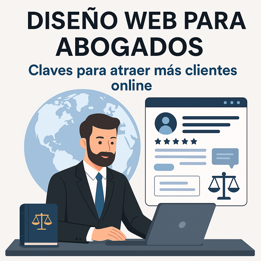 Diseño web para abogados - portada artículo SEO